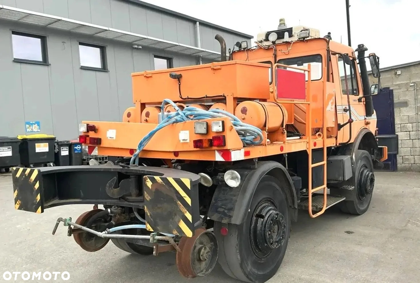 Unimog UNIMOG U1650 4x4 Dwudrogowy ZAGRO Kolej Kolejowy do jazdy po torach - 2