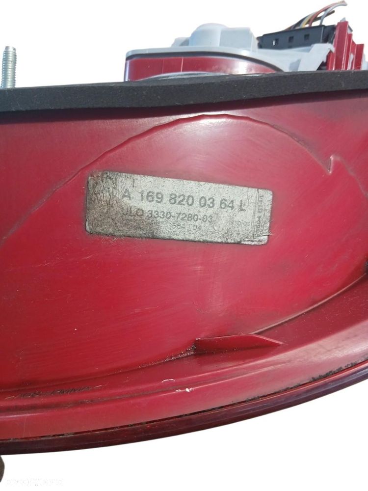 LAMPA LEWA TYLNA TYŁ MERCEDES W169 A1698200364 - 3