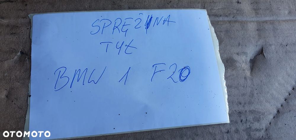 Sprężyna zawieszenia tył tylna BMW I F20 - 7