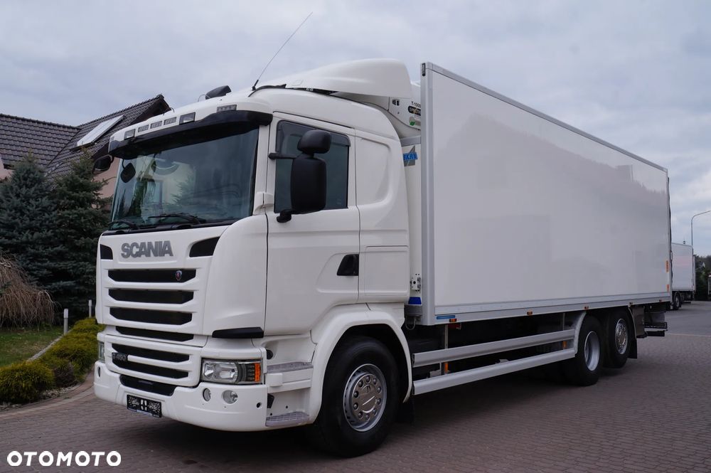 Scania G 450 6x2 CHŁODNIA KONTENER 8.45 m 21 PALET OŚ SKRĘTNA WINDA - 3