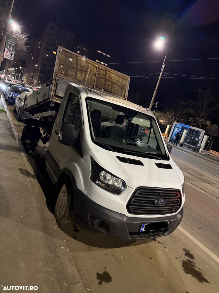 Ford L3 Basculabil Basculare 2019 Punte Dubla Unic Proprietar de noua Km reali Carte service kit distribuție și kit ambreiaj schimbat - 11