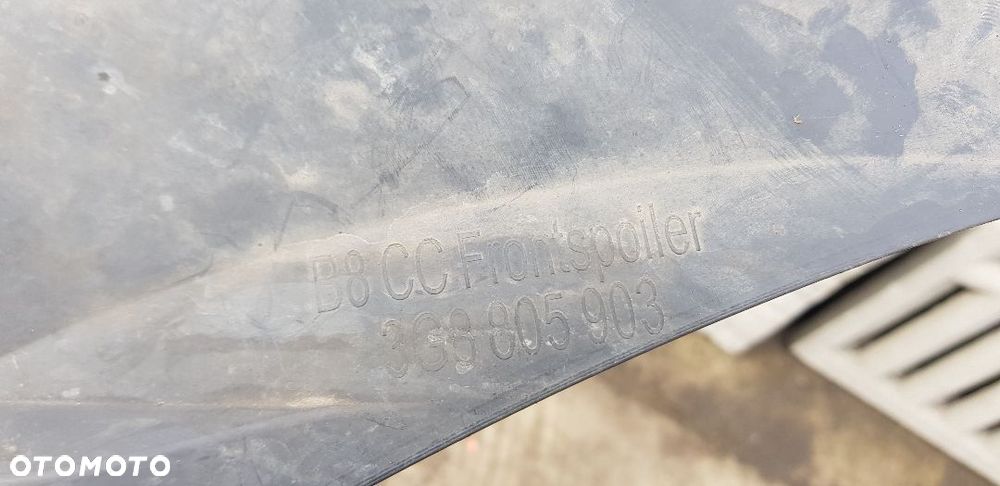 VW ARTEON SPOILER DOKŁADKA ZDERZAKA PRZÓD 3G8805903 - 3