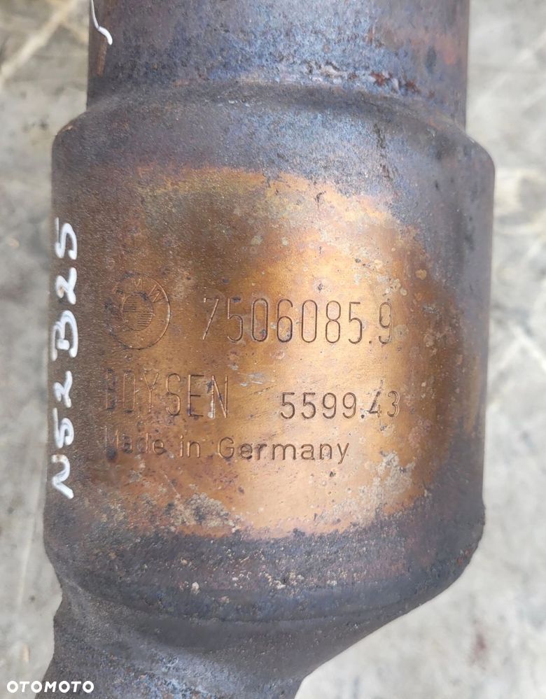KATALIZATOR BMW E60 E61 N52B25 2.5 BENZYNA 7506085 - 2