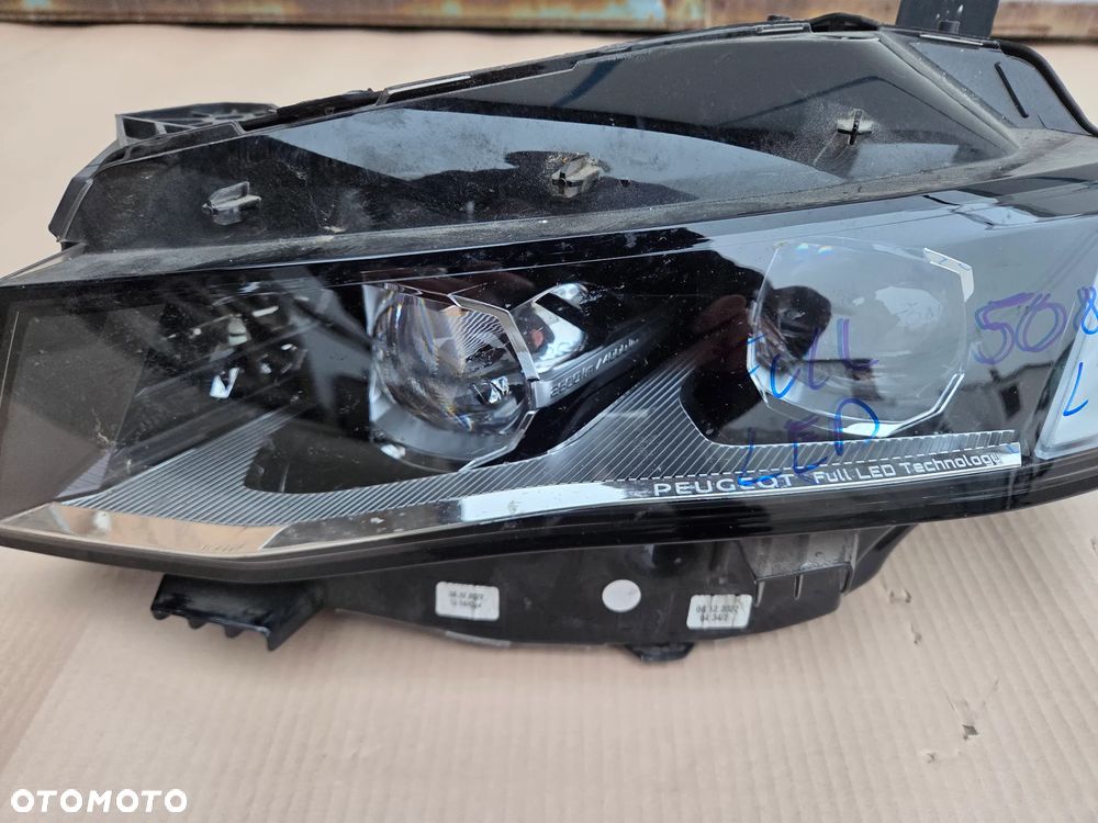 Lampa przednia lewa FULL LED  Peugeot 508 II    9839014380 - 3