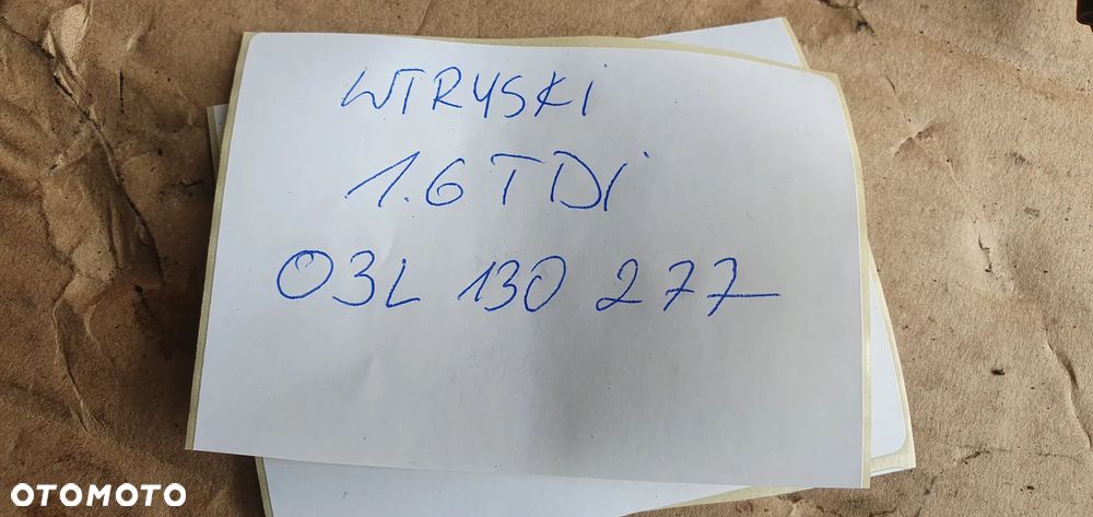Wtrysk wtryskiwacz wtryskiwacze wtryski paliwa VW Passat B6 2.0 TDI 03L130277 - 14