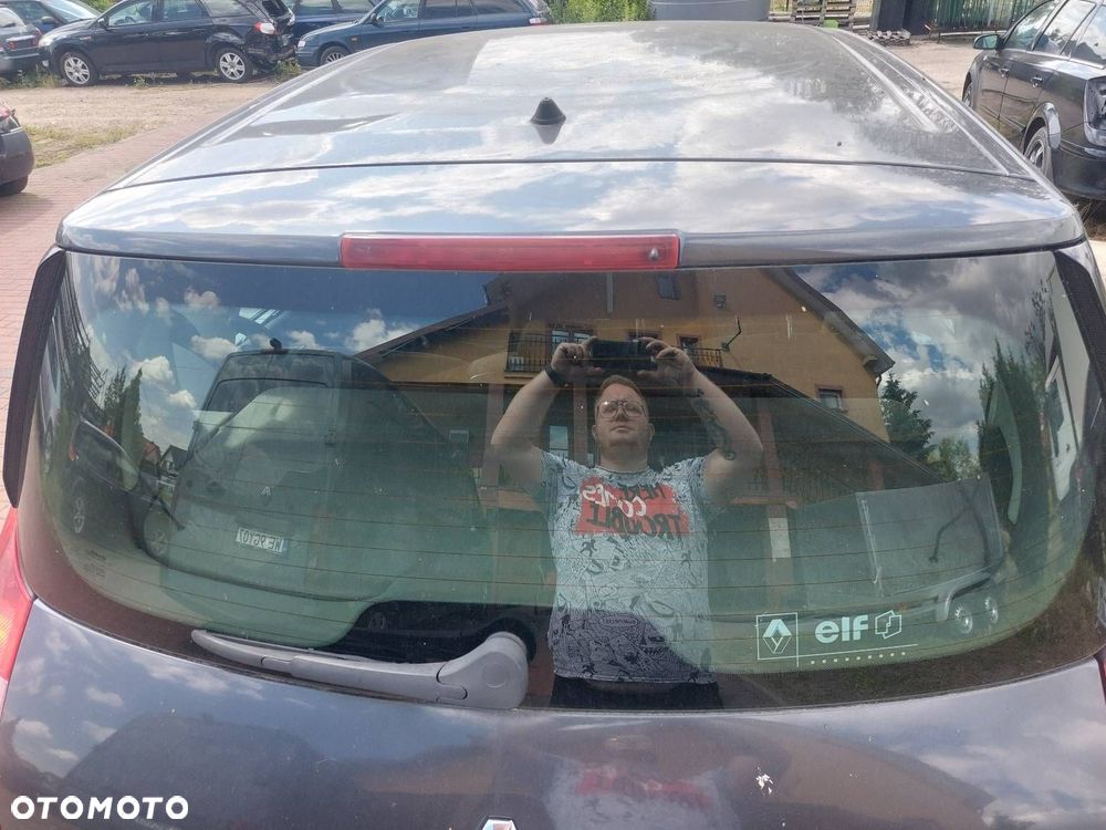 KOMPLETNY TYŁ KLAPA BAGAŻNIKA ZDERZAK LAMPY RENAULT SCENIC II TEB66 - 7