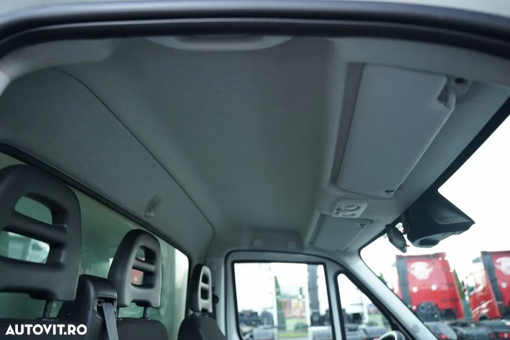 Iveco DAILY 35-160 / CONTAINER - 4,3 M / ELEVATOR SORENSEN - 750 KG / 3 LOCURI / DOUĂ / IMPORTAT / - 30
