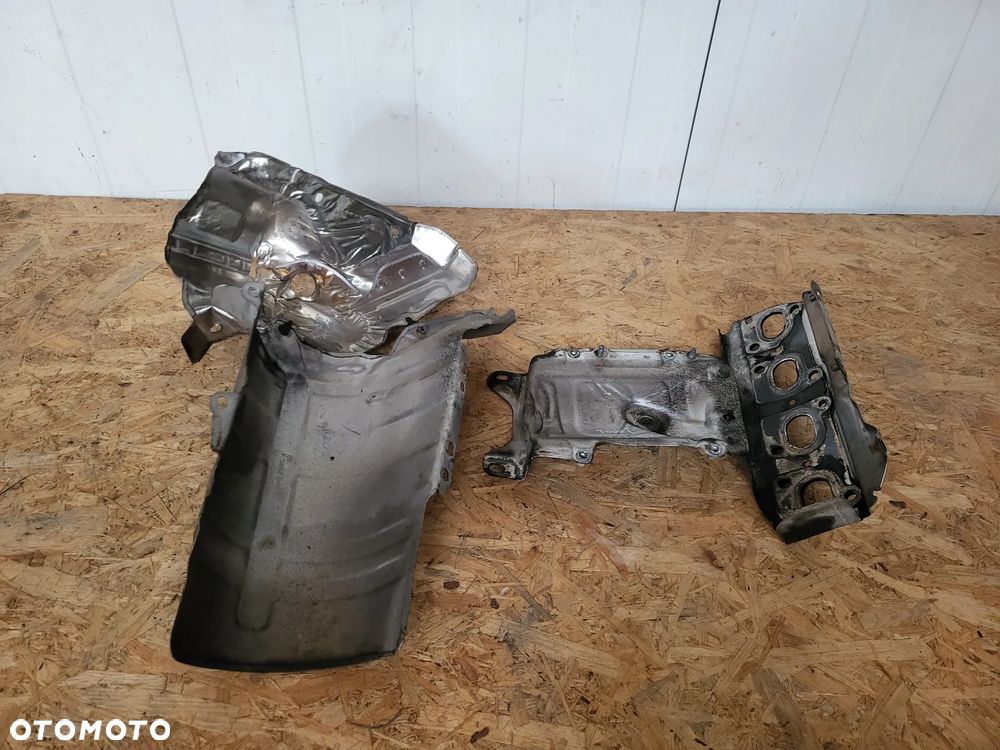 Osłona obudowa katalizatora Peugeot 3008 1.6 THP - 2