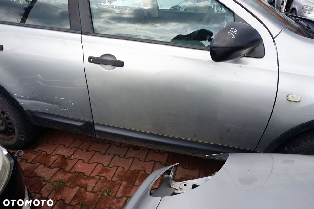 DRZWI PRZEDNIE PRAWE QASHQAI I J10 LIFT KY0  SREBRNY NISSAN 2009-2013 - 4
