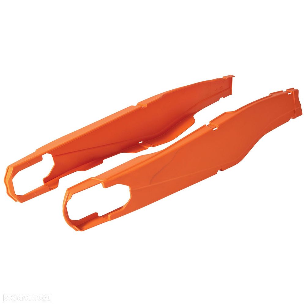 protetor braço oscilante polisport laranja ktm - 1