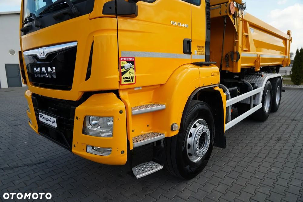 MAN TGS 33.440 / 6X4 / 2 STRONNA WYWROTKA / HYDROBURTA / BORDMATIC / AUTOMAT / EURO 6 - 20