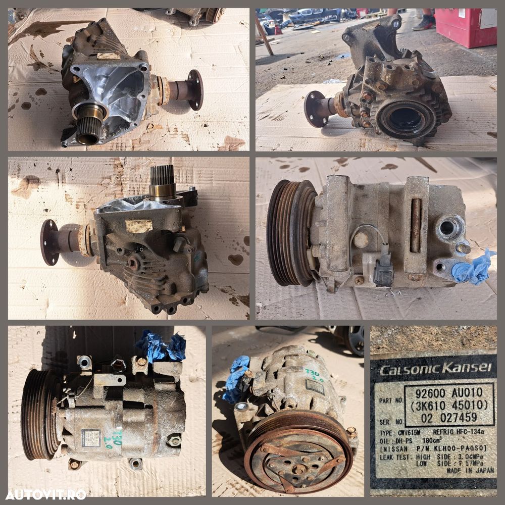 Anexe motor Nissan X-Trail 2.0i motor QR20DE 2000-2007 planetara stg dr cutie transfer compresor clima alternator electromotor pompa servo galerie admisie clapeta acceleratie injectoare kit ambreiaj grup diferential cutie viteze manuala - 3
