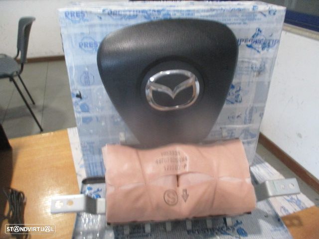 Kit Airbags 0080P1160117  T93340A  MAZDA 6 II FASE 2 2008 2 FASE 2 1.8I 120CV 5P CINZA  SEM TABLIER - 1