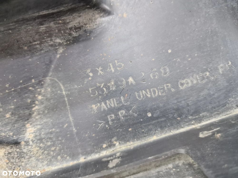 MITSUBISHI ASX I 10-19 PŁYTA / OSŁONA POD ZDERZAK PRZEDNI PRZÓD , NR 53791269 , NR AUKCJI NSŁ265 - 17