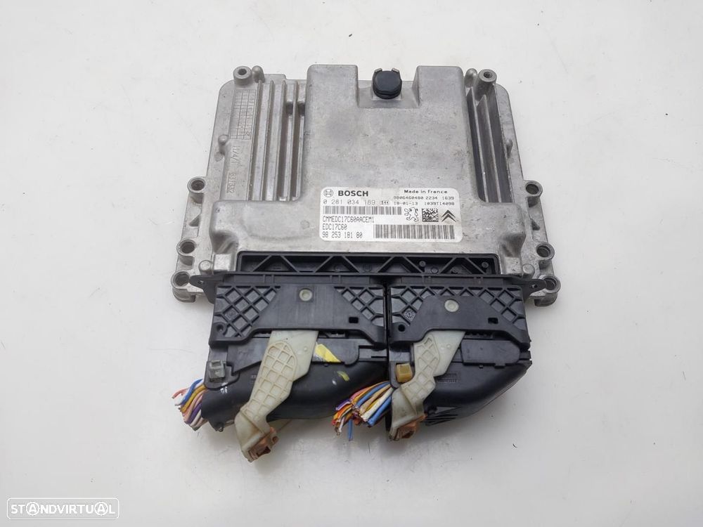 CENTRALINA DO MOTOR UCE CITROEN C4 - 1