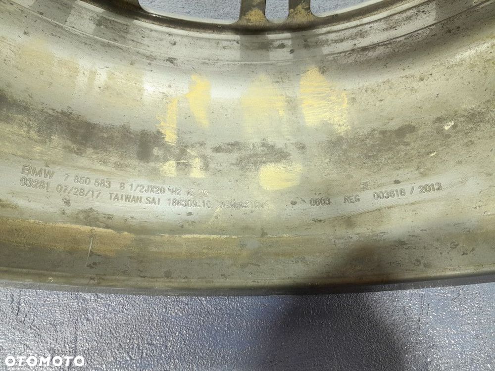 BMW 7 G11 G12 FELGA ALUMINIOWA BMW INDIVIDUAL 8.5JX20 5X112 ET25 - 9