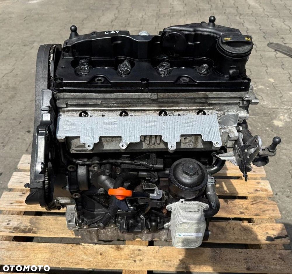 SILNIK VW GOLF CADDY 1.6 TDI CAY CAYA CAYB CAYC GOŁY SŁUPEK - 2
