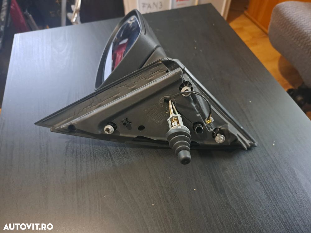 Oglinda exterioara stanga manuala cu semnalizare Starlightsilver Originala Smart Forfour W454 2004-2006 - 6