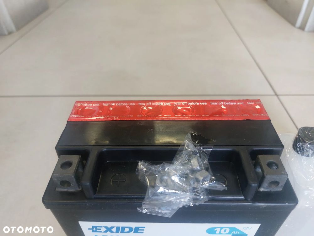 AKUMULATOR EXIDE ETX12-BS 12V 10AH 150A L+AGM MOTOCYKLE QUADY - 3