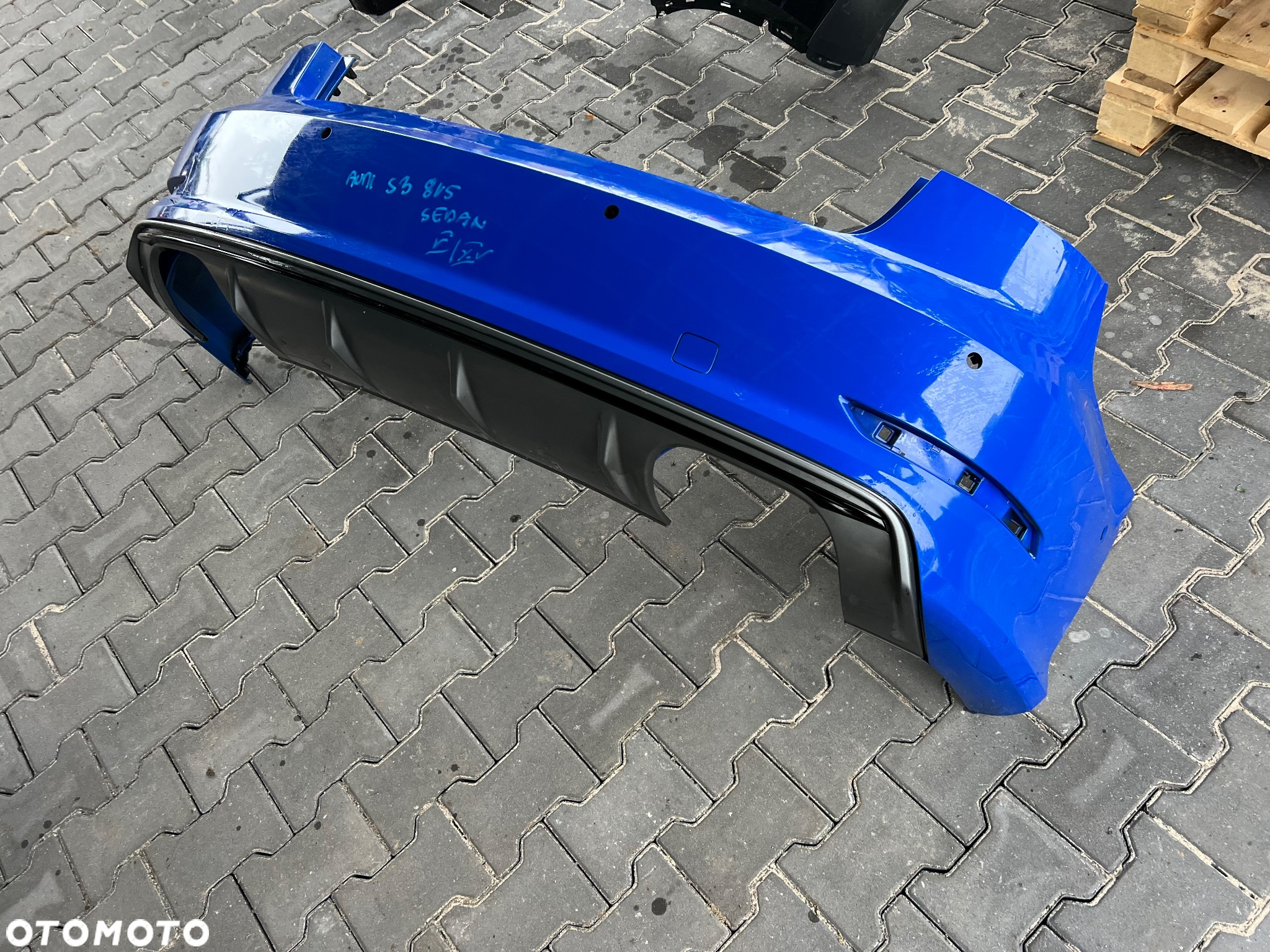 Zderzak tył Audi S3 8V5 12-16 - 2