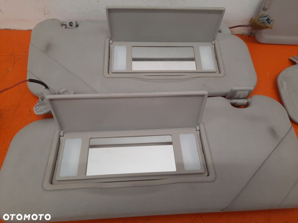 CITROEN C5 I 01-04 SŁONECZKO OSŁONA PRZECIWSŁONECZNA  PRAWA LEWA KOMPLET - 3