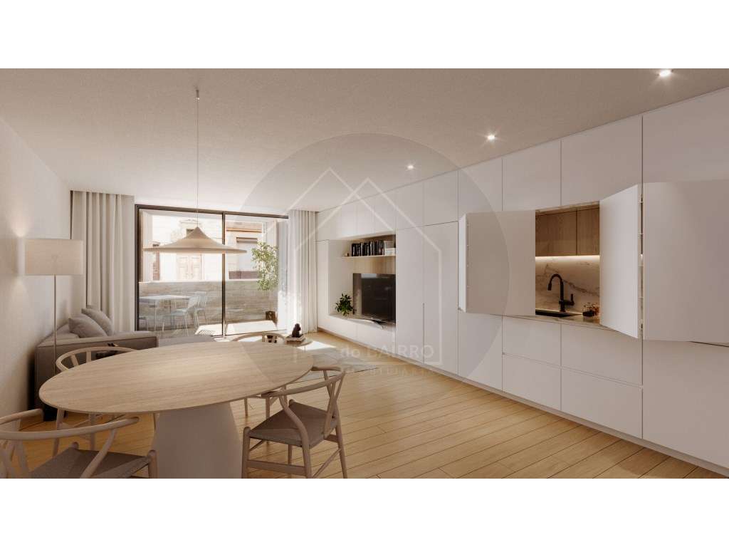 Apartamento T3, três lugares de garagem, Paranhos, no Porto - Grande imagem: 4/20