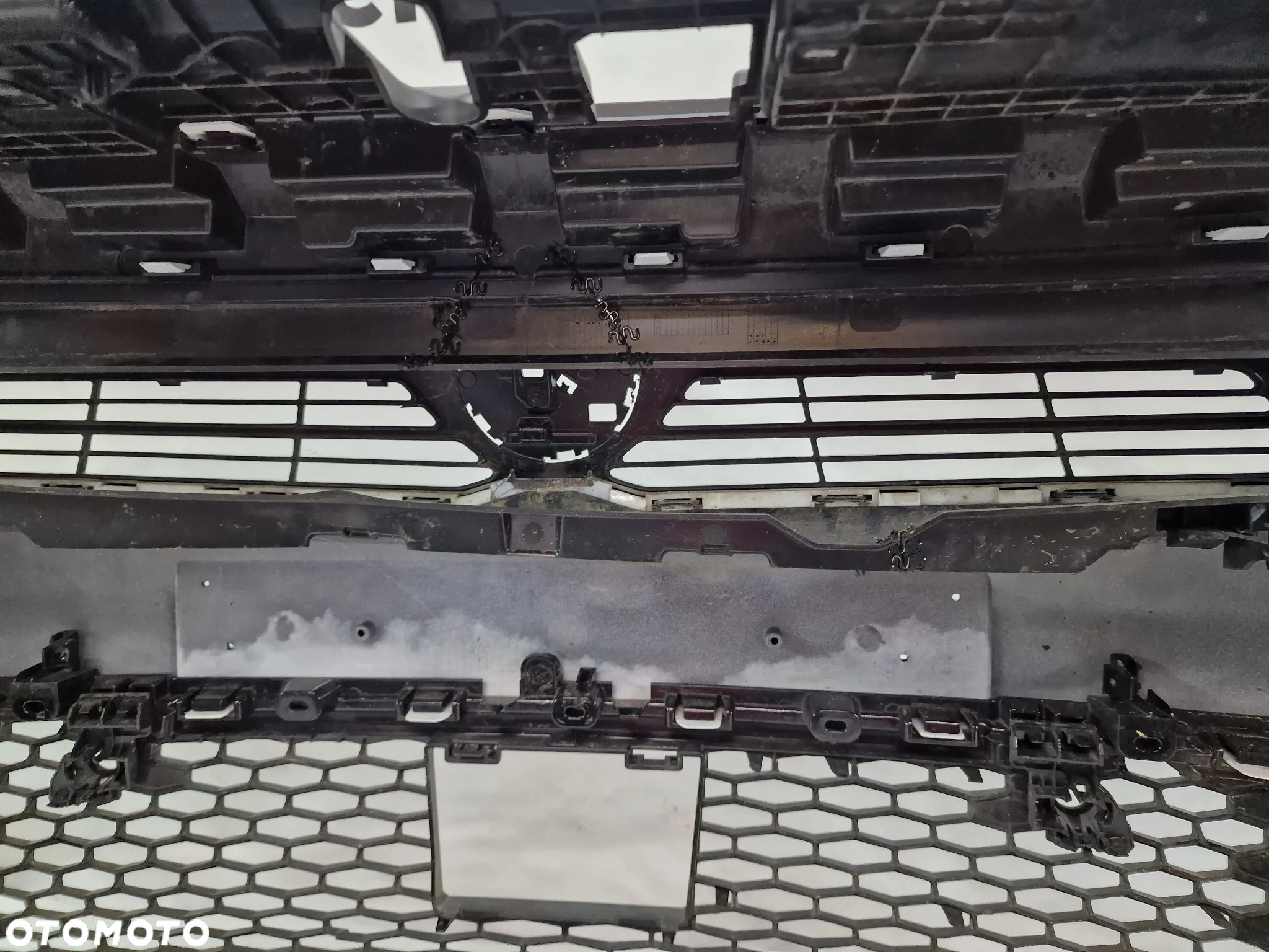 OPEL CORSA F LIFT 23- ZDERZAK PRZEDNI PRZÓD NA 6XPDC 6X PDC + ATRAPA / GRILL + KRATKA ŚRODKOWA POD RADAR , NR 9850353180 , NR AUKCJI NZ1351 - 35