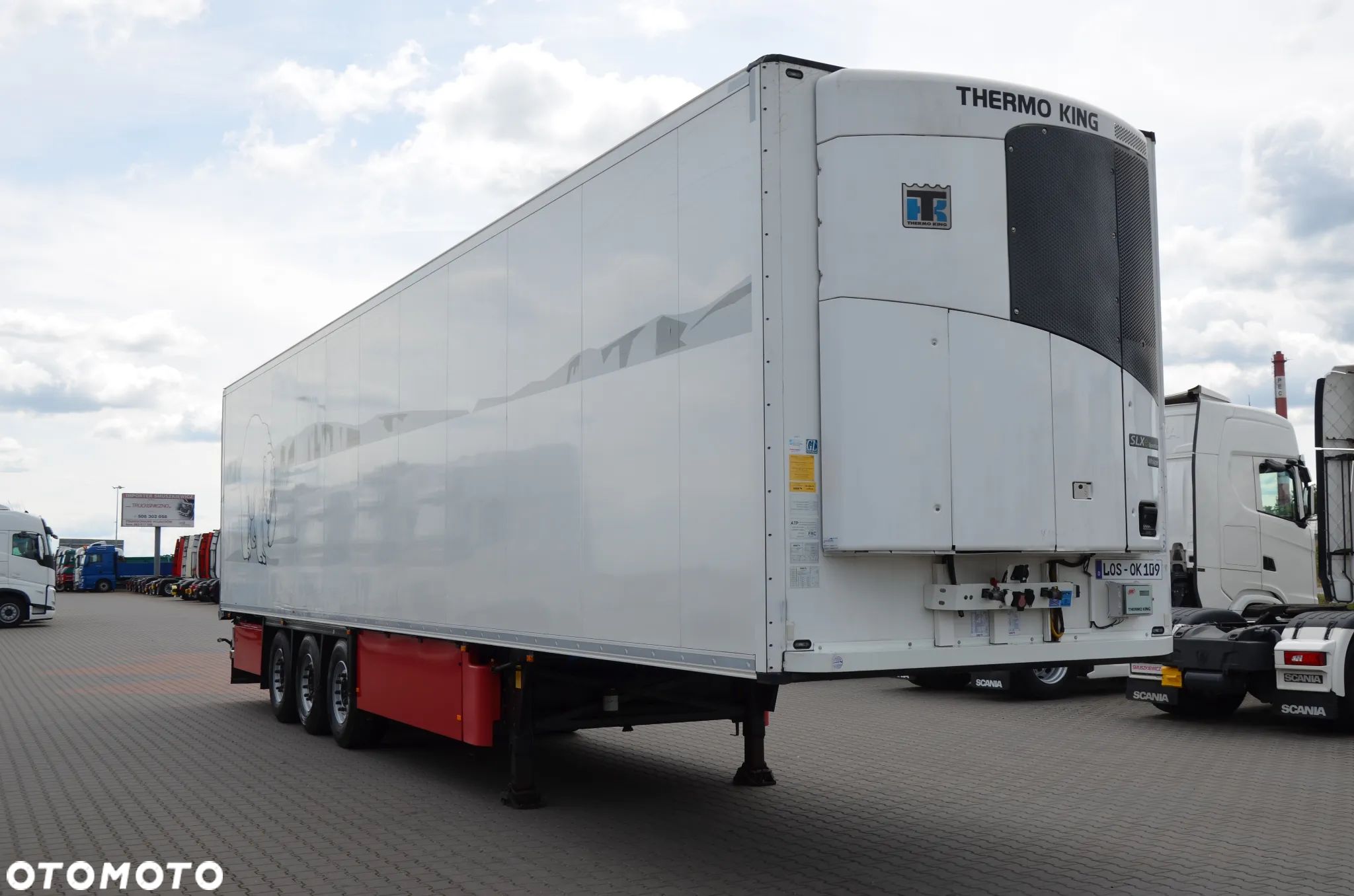Schmitz Cargobull CHŁODNIA MULTITEMP DOPPELSTOCK 10840mth OŚ POD. KOSZ PAL. DRUKARKA DE 7677 - 1