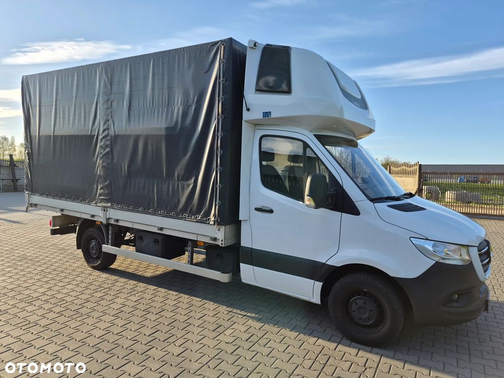 Mercedes-Benz SPRINTER 319 Salon PL Automat Webasto Duże radio Firanka - 3
