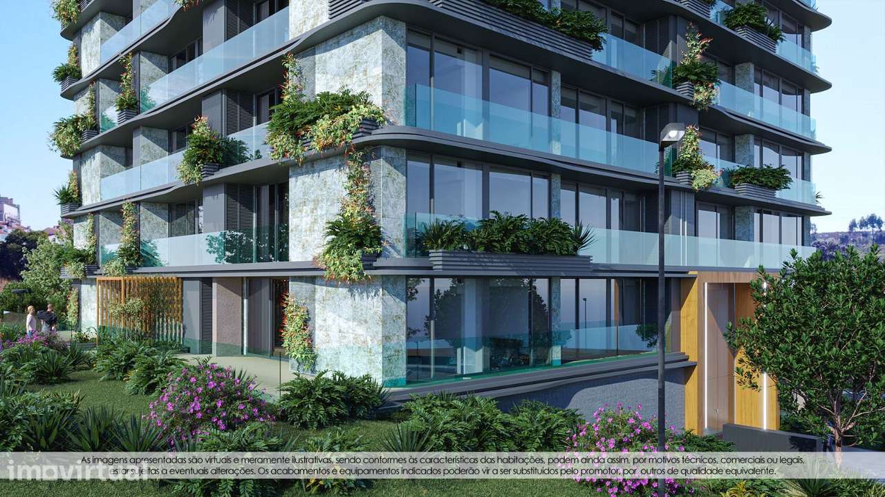Apartamento T2 Novo c/ Lugar de Garagem em Mafamude (Gaiashopping) - Grande imagem: 4/19