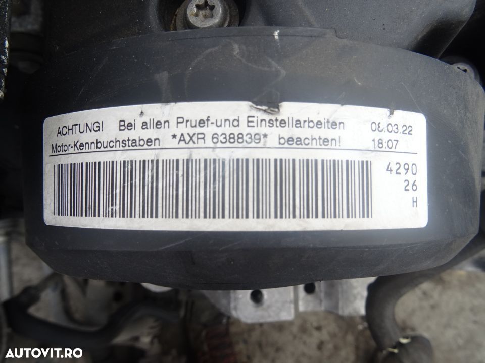 Vand Motor cu Injectoare Volkswagen Golf 4 1.9 TDI AXR din 2004 - 3