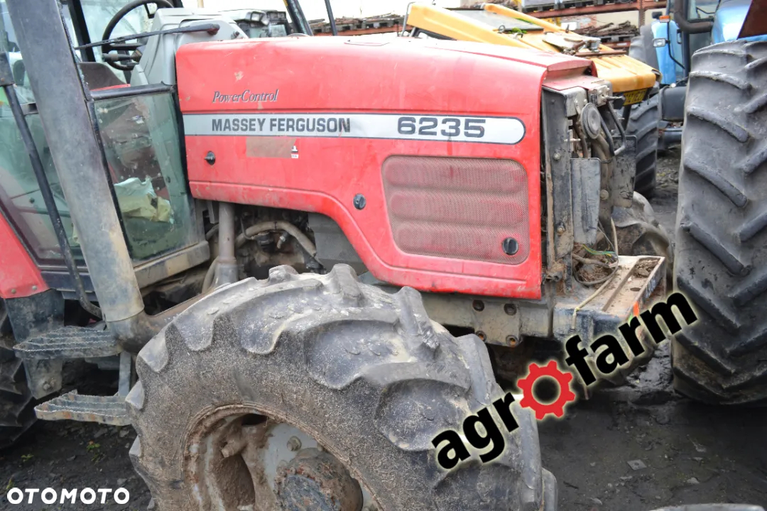 Massey Ferguson 6235 6245 silnik most skrzynia wał blok kabina - 2