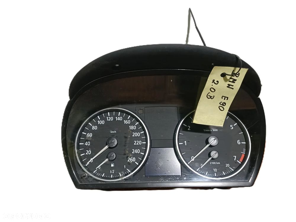 BMW seria 3 E90 05-12 2,0 B liczniki zegary 623038886 * - 1