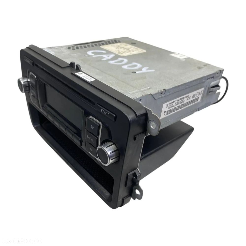 RADIO RADIOODTWARZACZ VW GOLF VI CADDY III TOURAN 5K0035156A ORYGINAŁ - 6