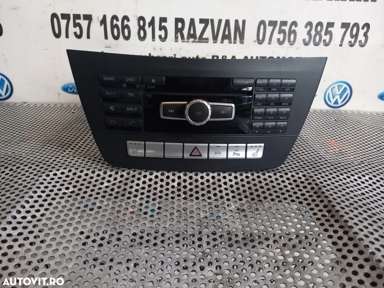 Radio Cd Modul Unitate Navi Navigatie Mercedes C Class W204 Facelift An 2011-2012-2013-2014-2015 Co - 4