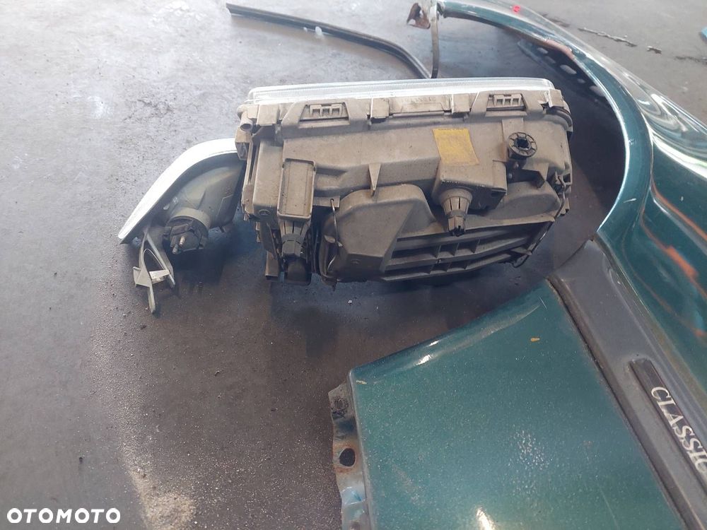 KOMPLETNY PRZÓD MASKA ZDERZAK BŁOTNIKI LAMPY PAS  MERCEDES W202 C KLASA - 4