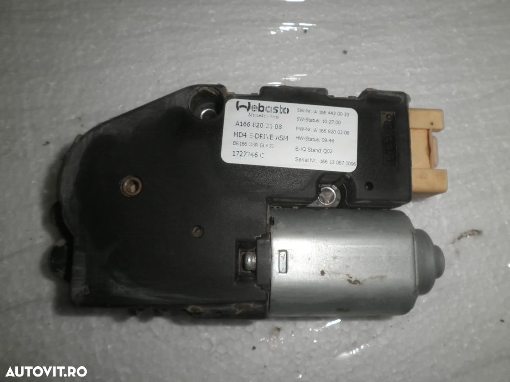 Motoras trapa panoramica Mercedes ML W166 A1668200108 A1669069600