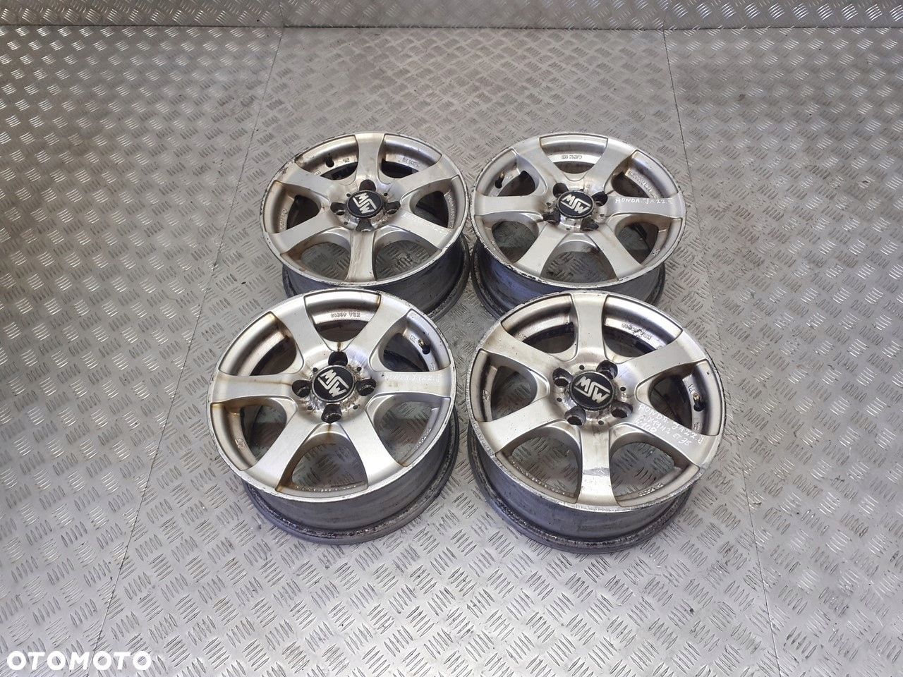FELGI 14” ALUMINIOWE KOMPLET HONDA JAZZ II - 1