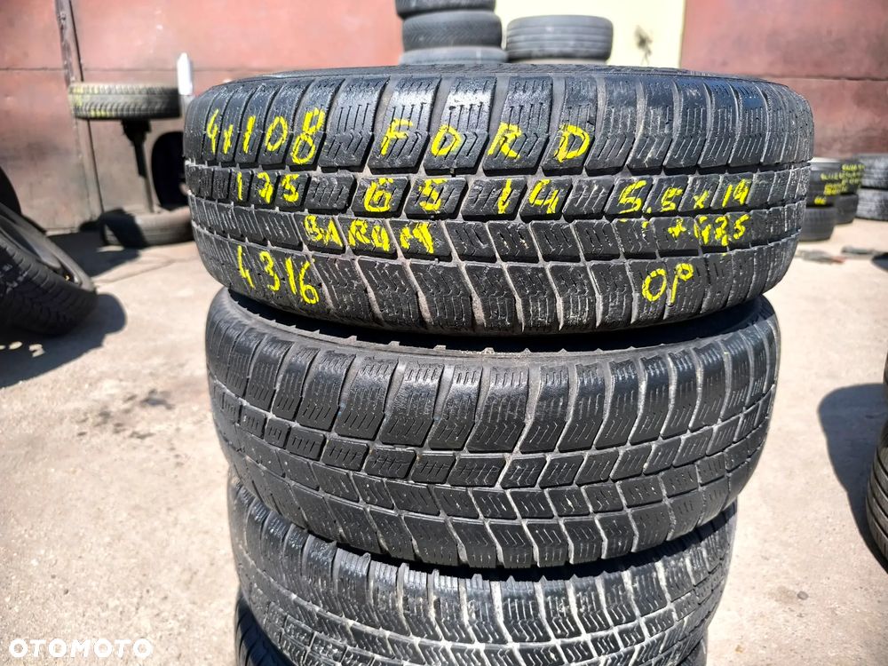 4x108 Felgi Stalowe Stal 14 Koła Zimowe Zima FORD FIESTA PUMA COURIER KA II 2 KA+ FUSION FOCUS MAZDA 2 4,5mm Legnica ALU-RAD 175/65 - 8