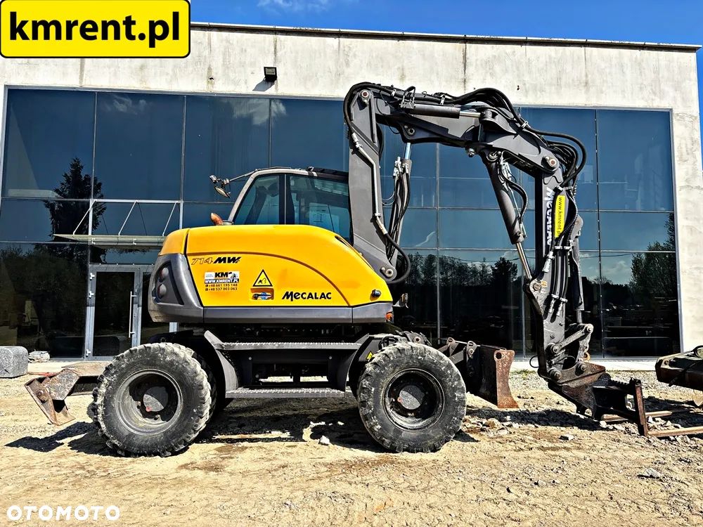 Mecalac 714 MW KOPARKA KOŁOWA 2017R | MECALAC 12 MTX MXT 15 9 11 VOLVO 140 JCB 145 CAT 313 LIEBHERR 910 914 - 24