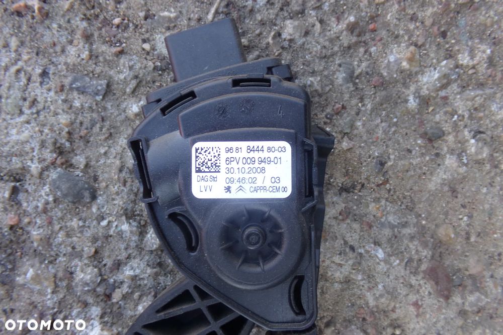 Pedał potencjometr gazu 9681844480-03 Citroen Peugeot - 5