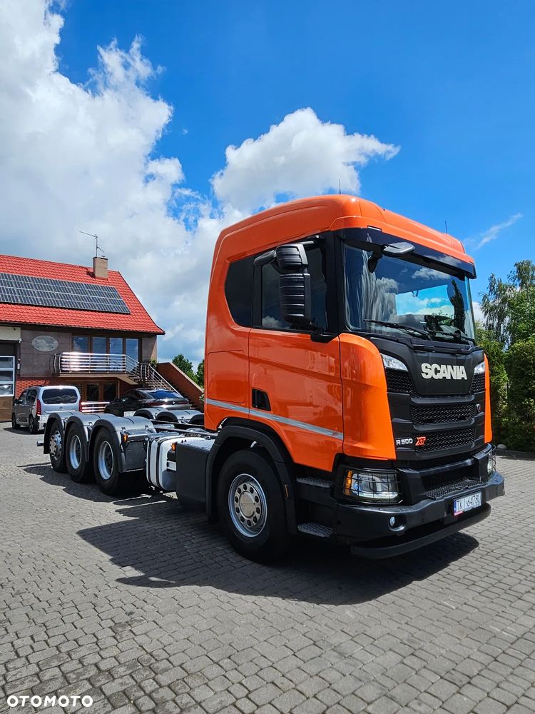 Scania R500 XT 8X4 RAMA DO ZABUDOWY OŚ PODN.I SKRĘTNA! - 16