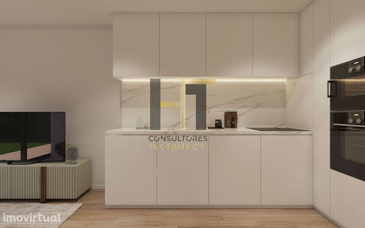 Apartamento T1 | Varanda | Custóias - Grande imagem: 3/15