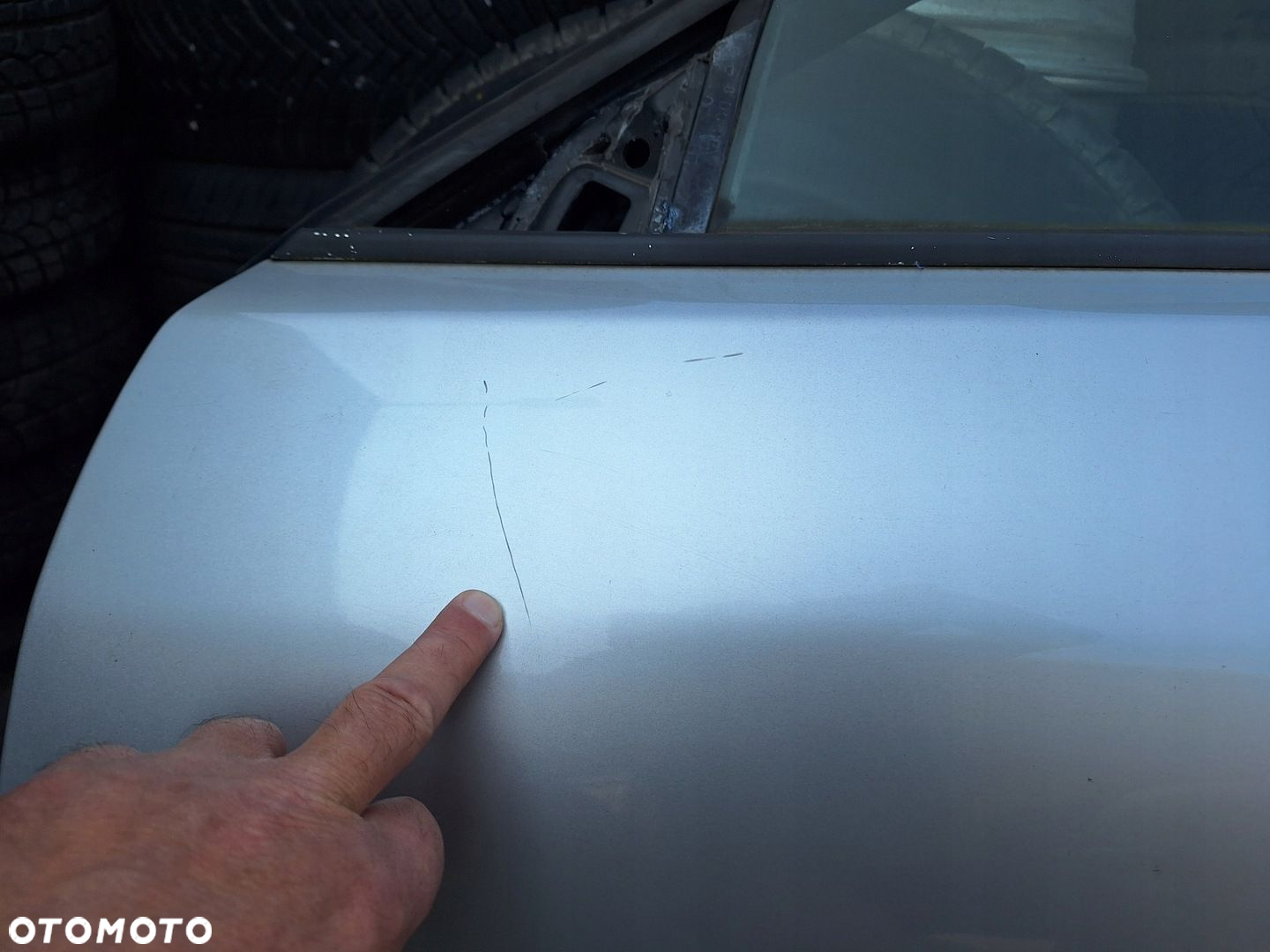 AUDI A4 B5 8D LIFT FL 8D5 8D2 99-01 PRZÓD TYŁ LEWE PRAWE SREBRNE DRZWI LY7W - 9