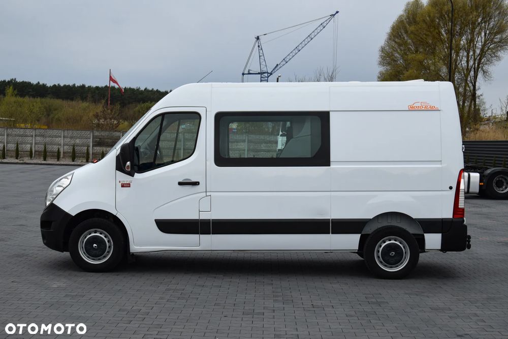 Renault MASTER / 2.3 - 150 KM / BRYGADÓWKA / DOKA / 7 OSOBOWY / DOSTAWCZE / BLASZAK / KLIMA / TEMPOMAT / SPROWADZONY - 8