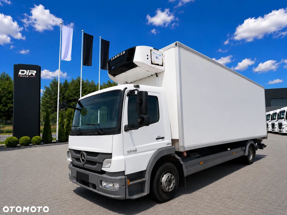 Mercedes-Benz ATEGO 1518 CHŁODNIA, EURO5, AGREGAT CARIER + WINDA CARGOLIFT, MANUAL - 1