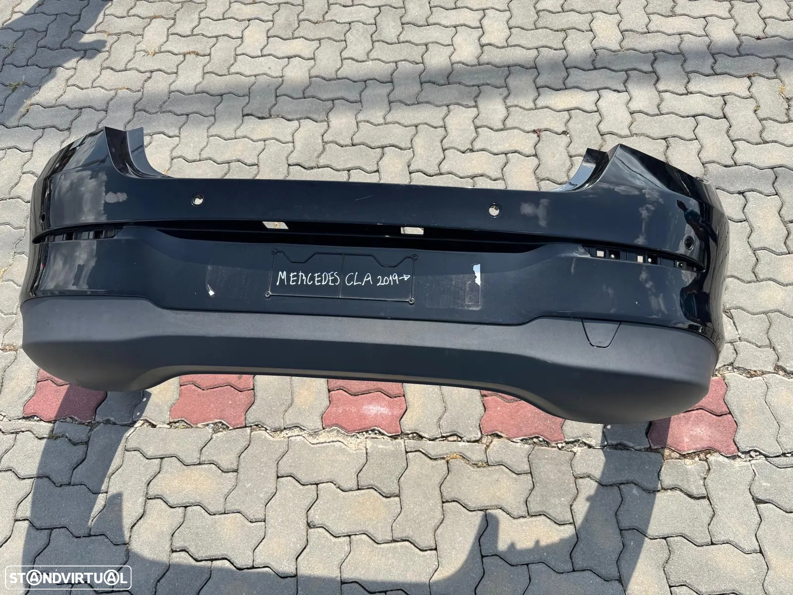 Para choques Traseiro + Difusor Ponteira escape CLA AMG 2019 - 3