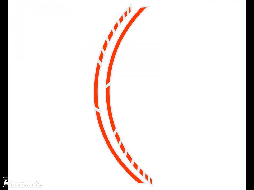 Fita para Jantes Foliatec PIN STRIPING RACING em VERMELHO, VERMELHO NEON, AZUL RACING, BRANCO, VERDE GREEN POWER, VERDE NEON, AMARELO NEON, Azul GT, LARANJA, PRETO, PRETO CARBONO 3D; - 2