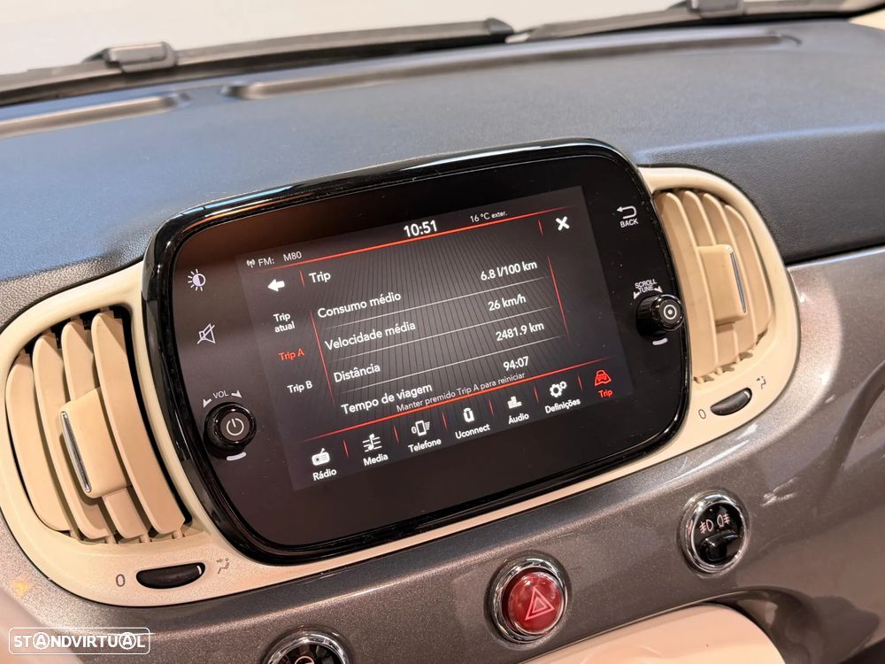 Fiat 500C 1.0 Hybrid Lounge - 28