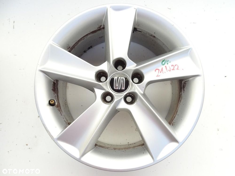 ALUFELGI FELGI 16 5x100 7" ET 43 6J0601025L SEAT IBIZA IV VW POLO 6R FABIA - 9